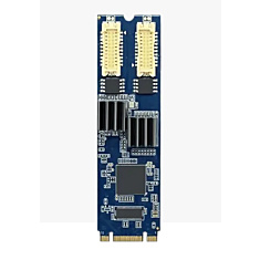 M.2 PCIe Module with 2x 2.5Gbe Isolated Ethernet LAN, Wide-Temp