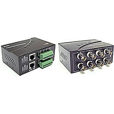 8-ch passive BNC-UTP video balun