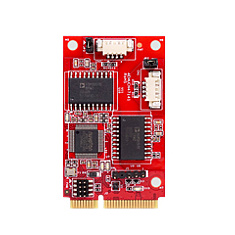 EMUC-F2S3 mPCIe to Dual Isolated CAN FD Module