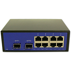 Verkkokytkin 8+2 SFP-porttia IPC-NET8SFP2